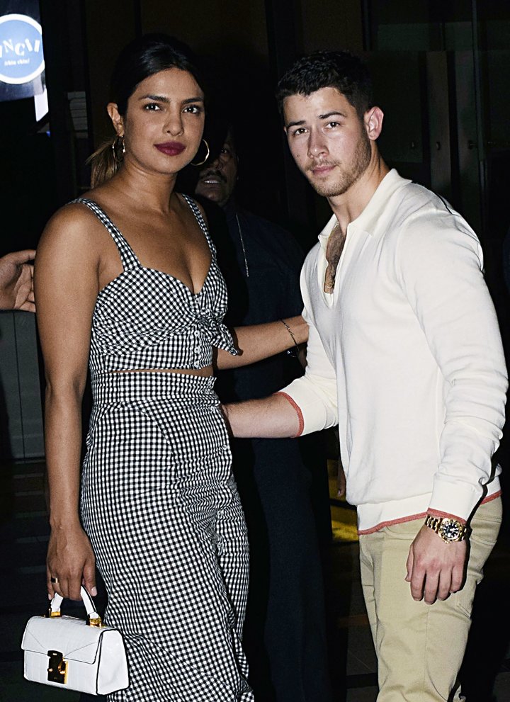 Priyanka Chopra and singer Nick Jonas spotted together in Mumbai.
