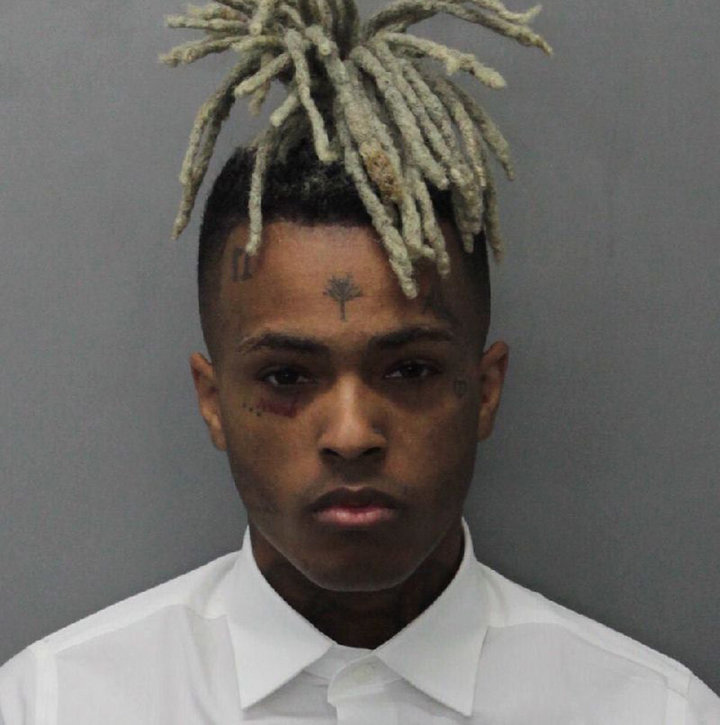 Rapper XXXTentacion, also known as Jahseh Dwayne Onfroy, is seen following his 2017 arrest for a domestic violence case in 20