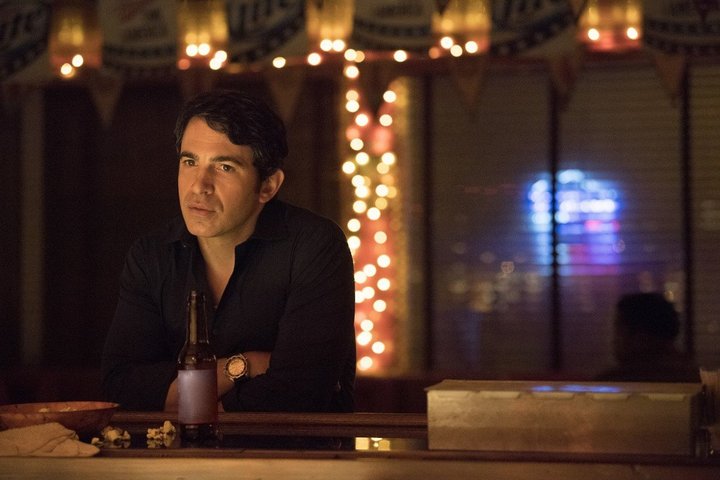 Taking a break from his investigation, Chris Messina's Det. Richard Willis drinks alone in a sleepy Missouri town's lone pub.