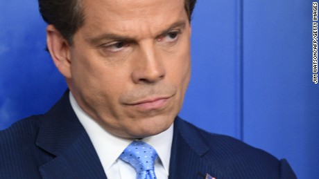 Scaramucci: Decision to bar CNN reporter &#39;probably came from&#39; Trump