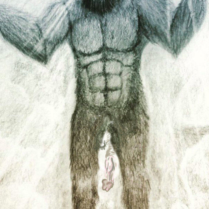 Bigfoot's ghost penis.