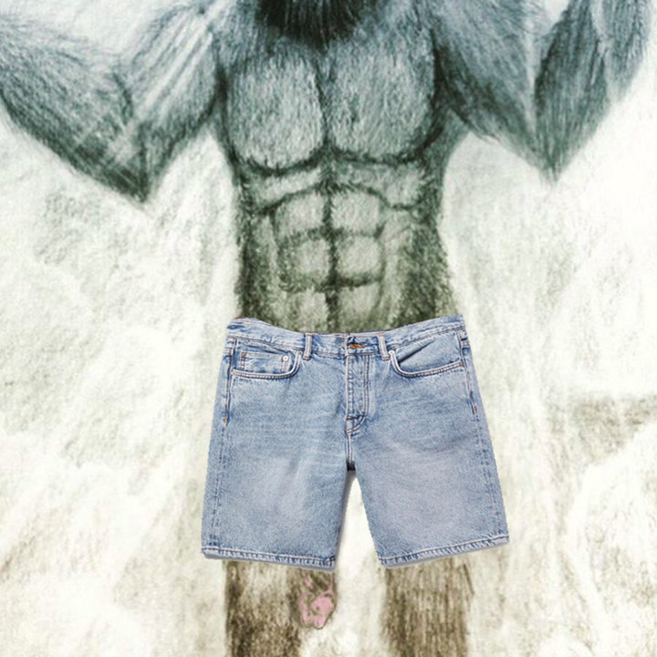 Bigfoot's never-nude penis.&nbsp;