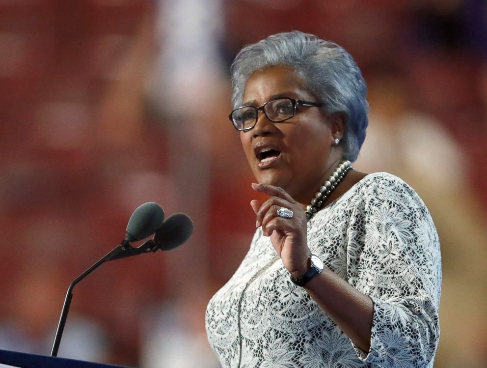 PHOTO: Democratic National Committee Vice Chair Donna Brazile speaks during the second day of the Democratic National Convention in Philadelphia, July 26, 2016. 