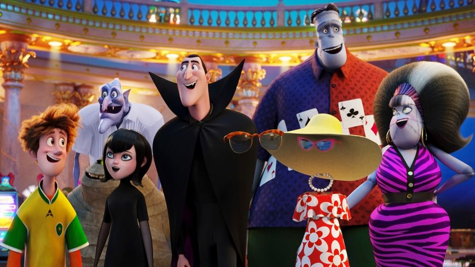 This image released by Sony Pictures Animation shows a scene from "Hotel Transylvania 3: Summer Vacation." (Sony Pictures Animation via AP)