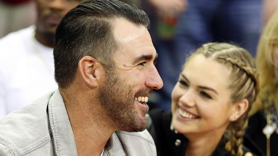 Justin Verlander and Kate Upton are expecting their first child together, the supermodel announced on Saturday, July 14, 2018.