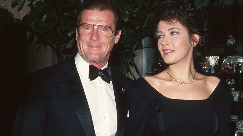 Roger Moore never lost his charm, according to his eldest child Deborah Moore (pictured) — not even when he was battling cancer. 