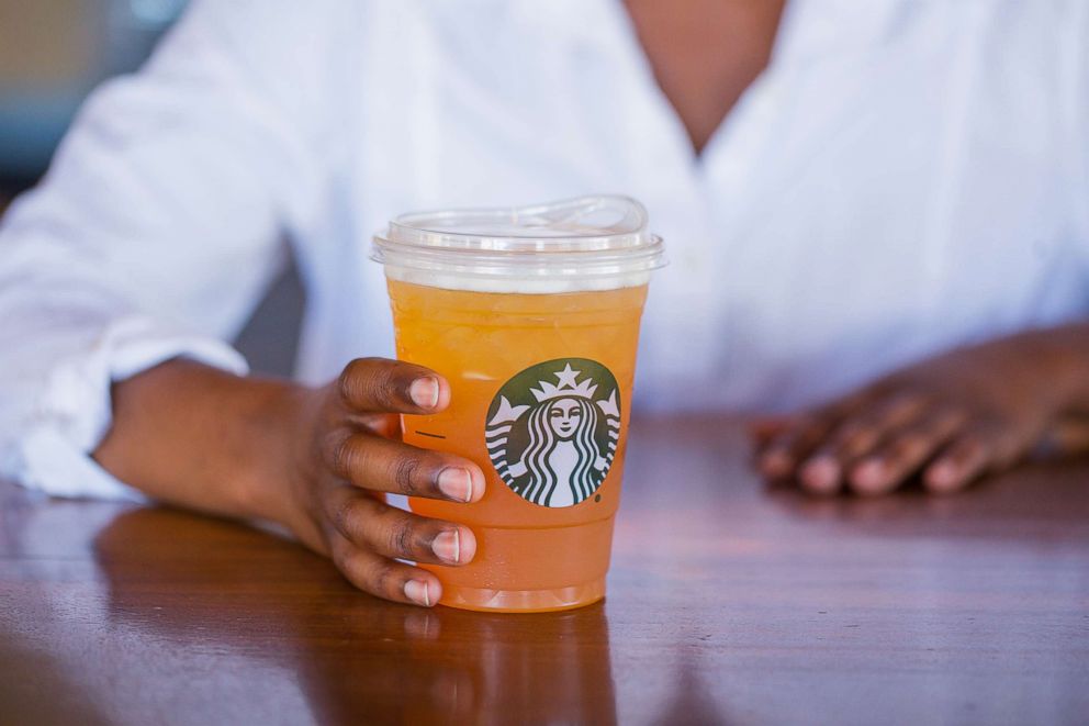 PHOTO: Starbucks will eliminate single-use plastic straws by making a strawless lid or alternative-material straw options available globally.