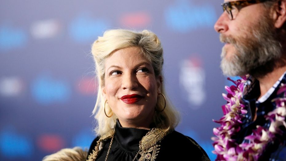 Tori Spelling said her son Beau was stabbed by four exposed nails at the Four Seasons Hotel.