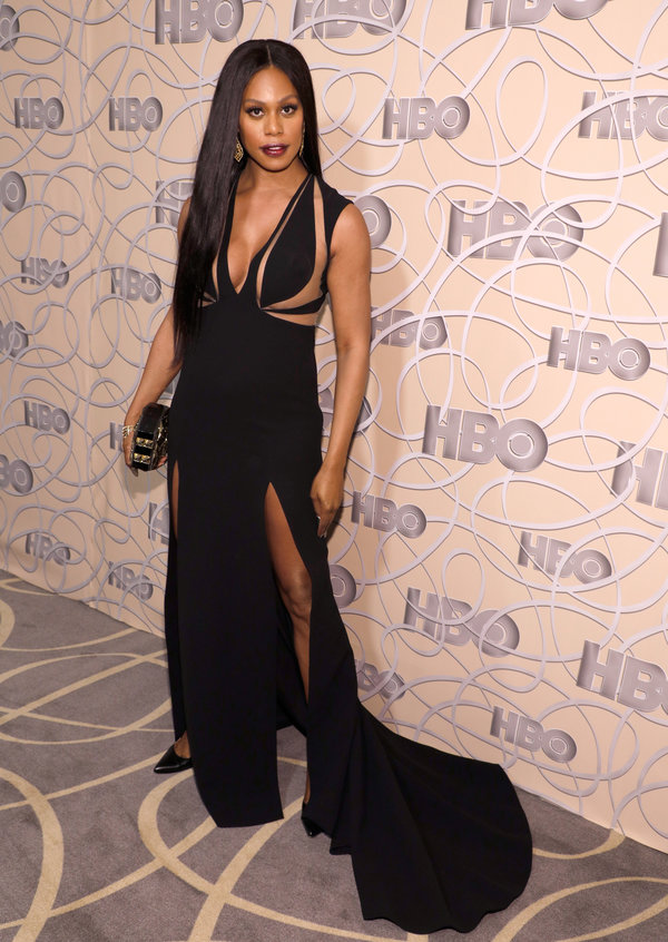 At HBO's official Golden Globe Awards&nbsp;after-party at Circa 55 restaurant on Jan. 8 in Beverly Hills.
