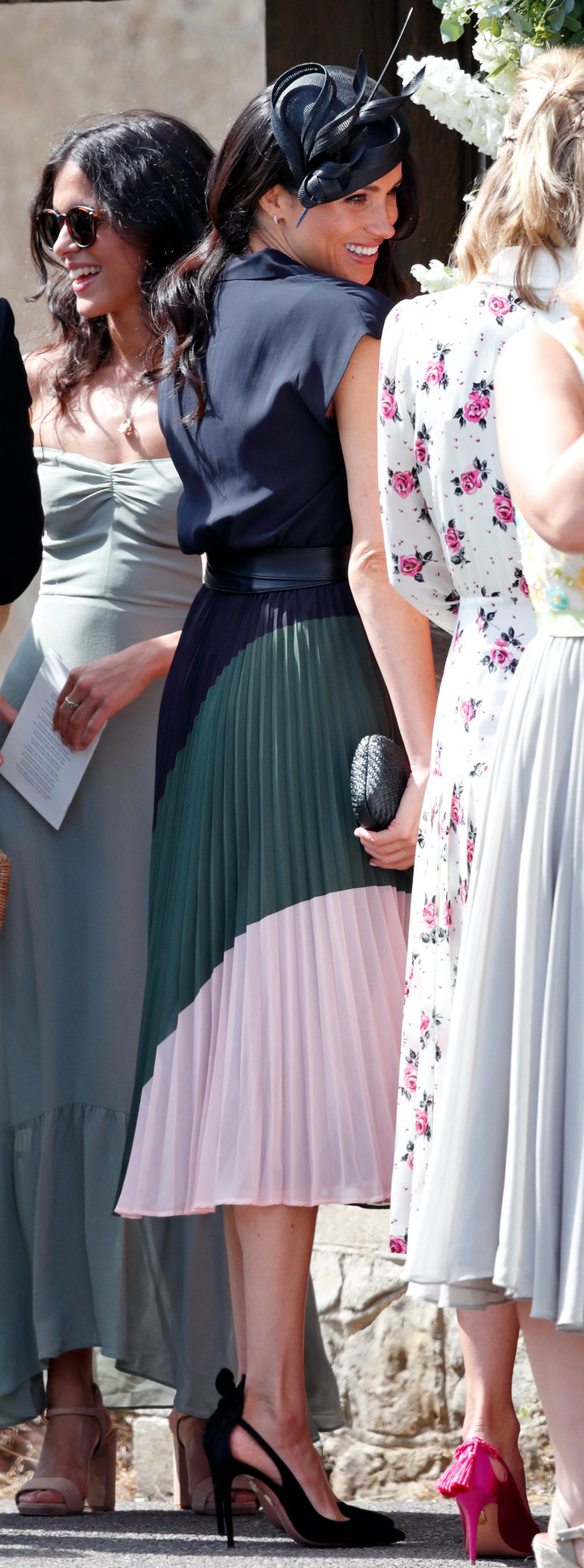A better look at the duchess' Club Monaco dress.&nbsp;