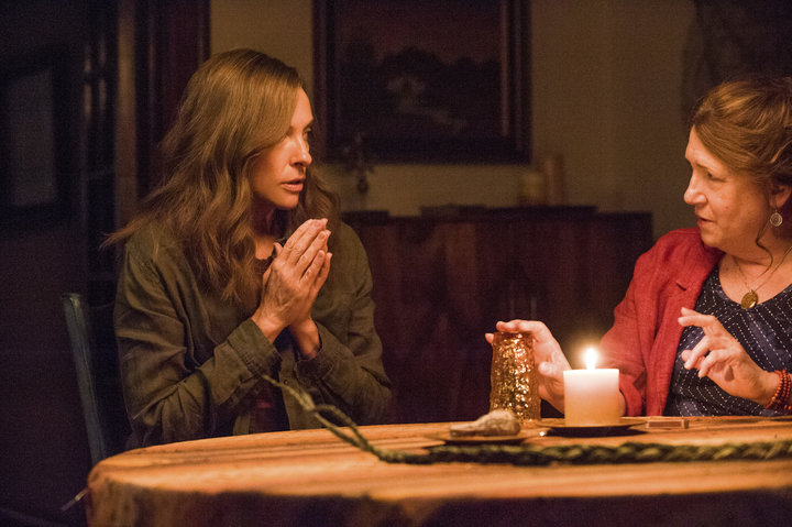 In "Hereditary," Dowd plays a mysterious medium who facilitates a seance with Toni Collette's character.