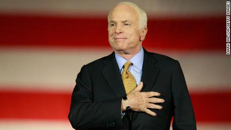 Sen. McCain will be honored this week for five days in three cities 