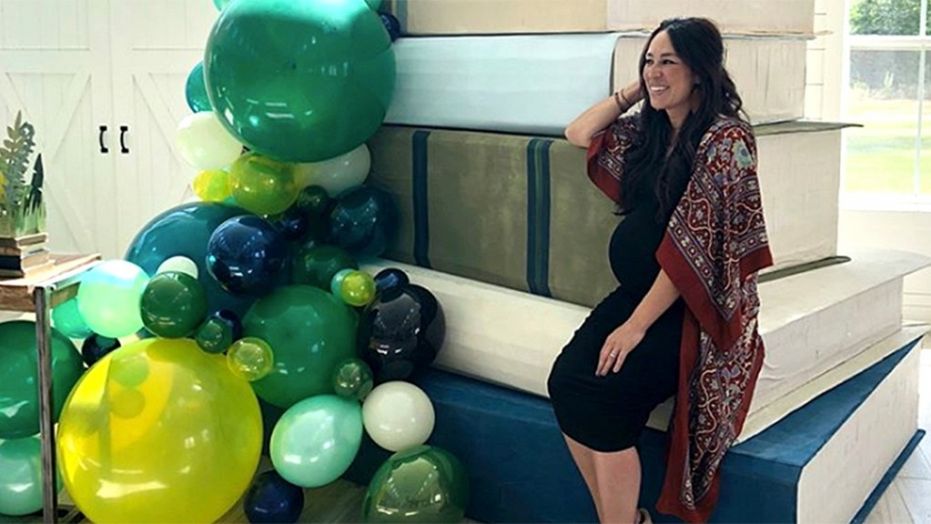 Joanna Gaines reveals a photo from a late with her newborn son, Crew. 