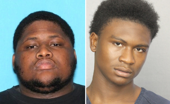 Robert Allen (left) was taken into custody late&nbsp;last month in connection with XXXTentacion's killing. Trayvon Newsome (r