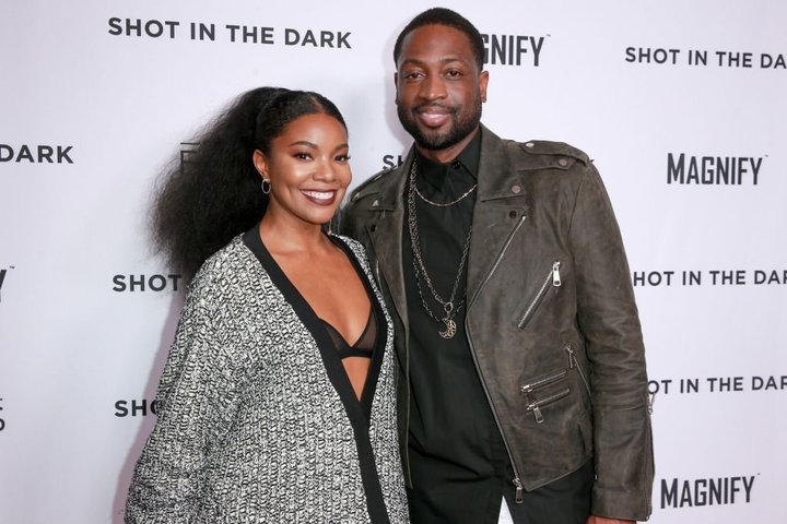 Gabrielle Union and Dwyane Wade attend a screening on Feb. 15 in West Hollywood, Calif.&nbsp;