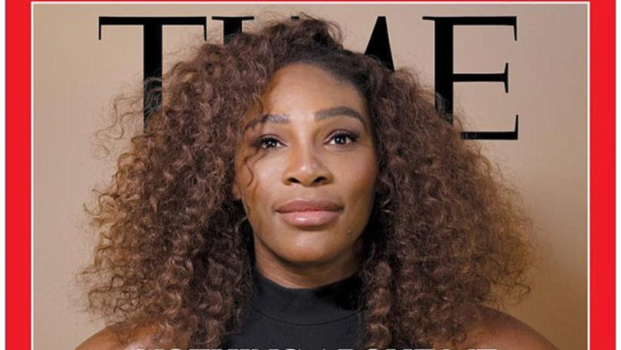 Serena Williams on the cover of Time thegrio.com