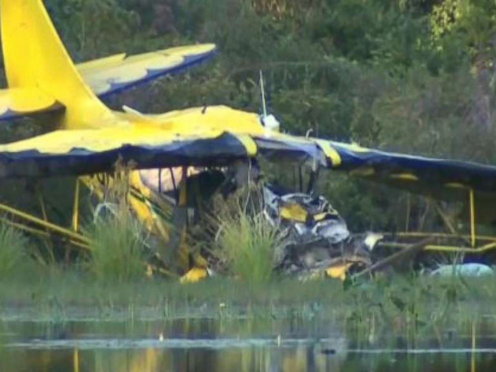 The pilot of a small plane died one day after a crash in Hanson, Mass., on Aug. 24, 2018. The pilot was reportedly spreading his fathers ashes.