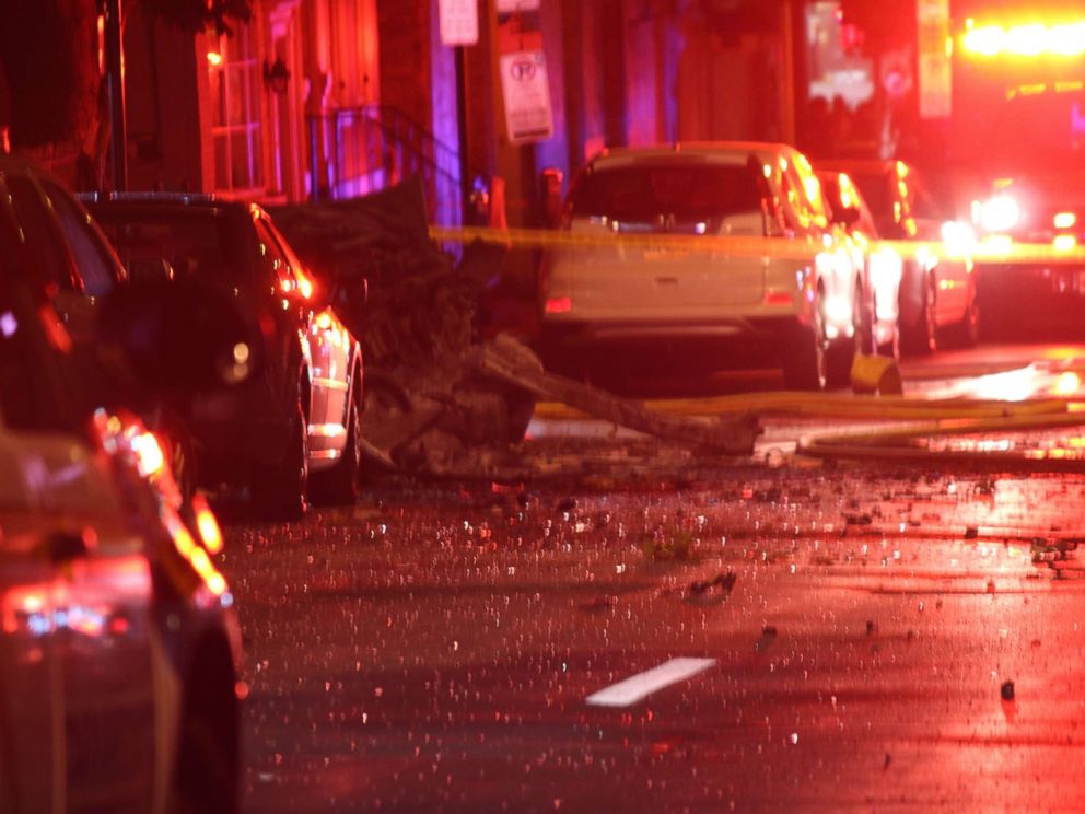 PHOTO: A deadly car explosion rattled a neighborhood in Allentown, Pa., on Friday, Sept. 29, 2018.