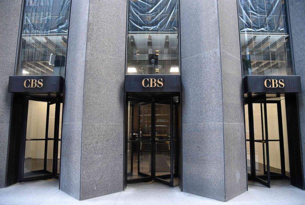 PHOTO: The CBS logo is seen at the CBS Building, headquarters of the CBS Corporation, in New York City, Aug. 6, 2018.