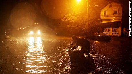 Scores of people in New Bern, North Carolina, have been rescued 