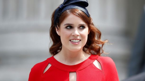 Britain's Princess Eugenie leaves after a service of thanksgiving for Queen Elizabeth's 90th birthday at St Paul's Cathedral in London, Britain, June 10, 2016.