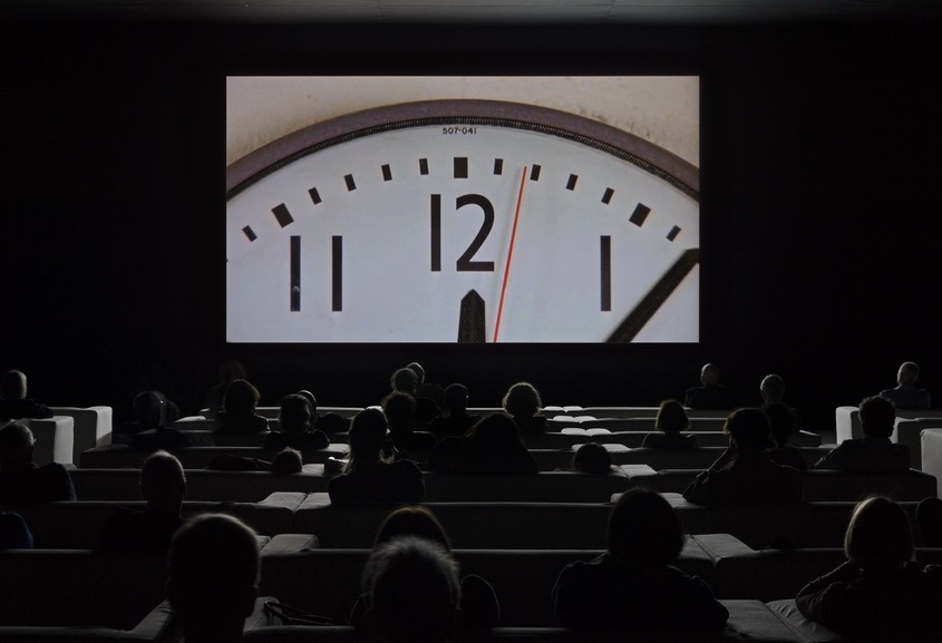 Christian Marclay - The Clock, installation view