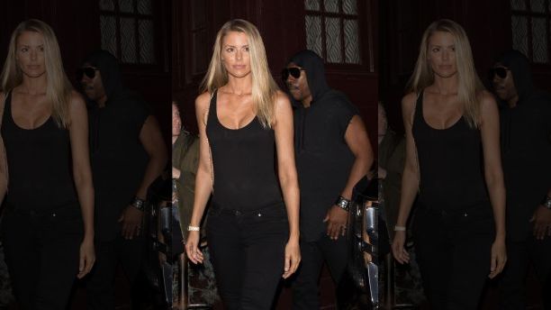 Eddie Murphy and his girlfriend Paige Butcher is seen leaving 'Dave Chappelle Live' at The Peppermint Club in West Hollywood, California.<P>Pictured: Eddie Murphy, Paige Butcher<B>Ref: SPL1577322  130917  </B><BR/>Picture by: KJW / Splash News<BR/></P><P><B>Splash News and Pictures</B><BR/>Los Angeles:310-821-2666<BR/>New York:212-619-2666<BR/>London:870-934-2666<BR/>photodesk@splashnews.com<BR/></P>