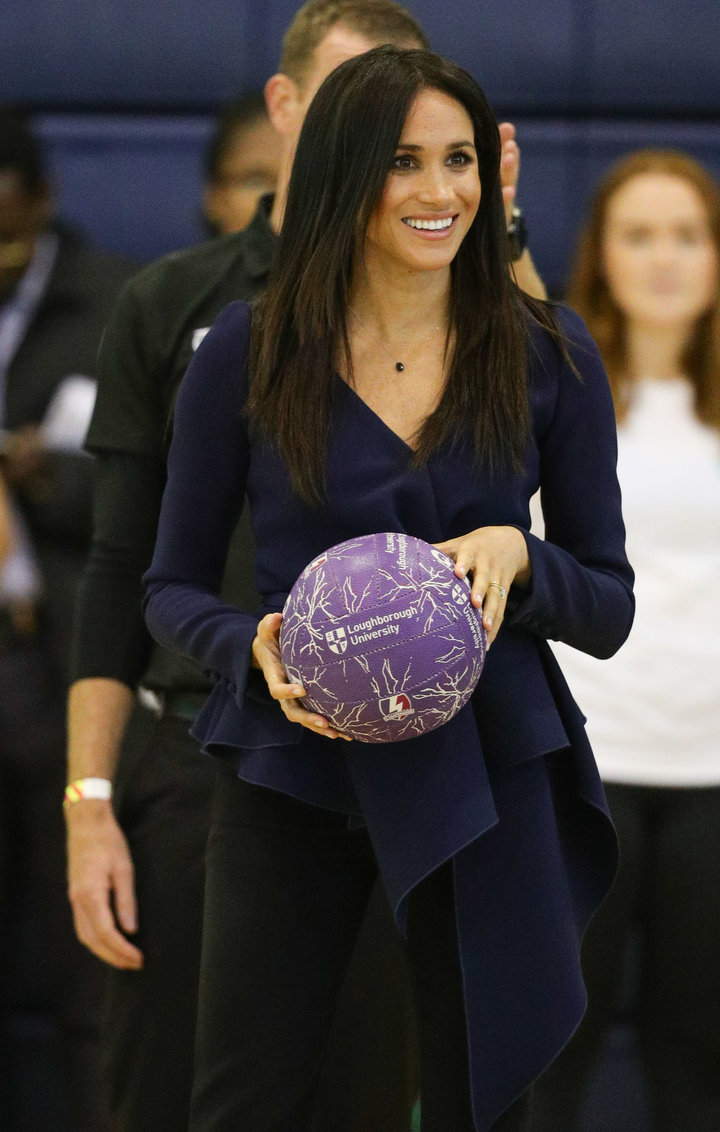 The Duchess of Sussex attends the Coach Core Awards at Loughborough University.<i></i><i></i>