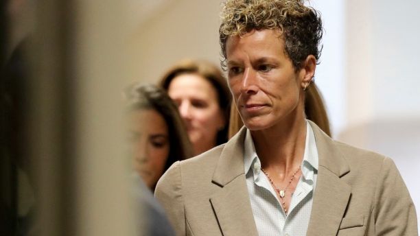 Andrea Constand arrives at the sentencing hearing for the sexual assault trial of Bill Cosby at the Montgomery County Courthouse in Norristown, Pa., Monday, Sept. 24, 2018. Cosby was the first celebrity to go to trial in the #MeToo era and could be the first to go to prison â perhaps for the rest of his days â after being convicted in April of violating Temple University employee Constand at his suburban Philadelphia home in 2004. (David Maialetti/The Philadelphia Inquirer via AP, Pool)