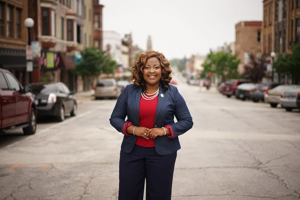 Nikita Richards is the Democratic nominee for McLean County clerk in Illinois. She's actually found a way to make a clerk rac
