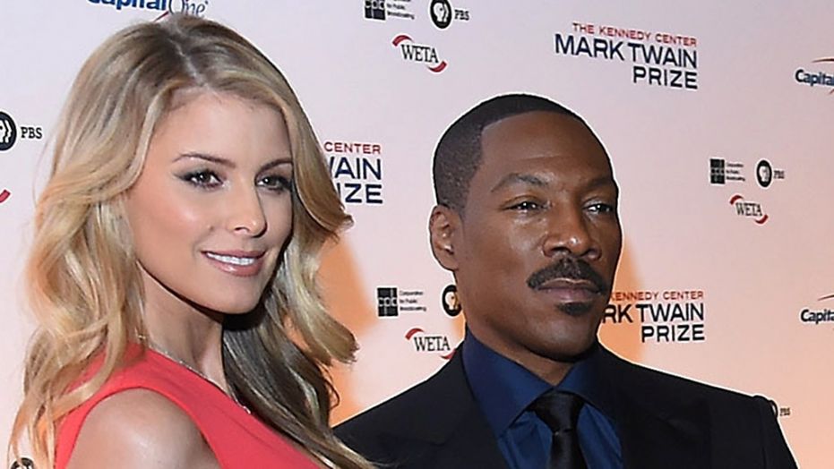 Comedian Eddie Murphy, right, confirmed his engagement to actress Paige Butcher, left, to Page Six on Friday.