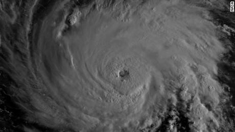From space, Hurricane Florence looks like a cosmic pinwheel. And scary as heck.