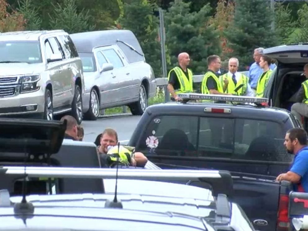 PHOTO: Multiple deaths are reported after a limousine accident in upstate New York near Albany on Oct. 6, 2018.