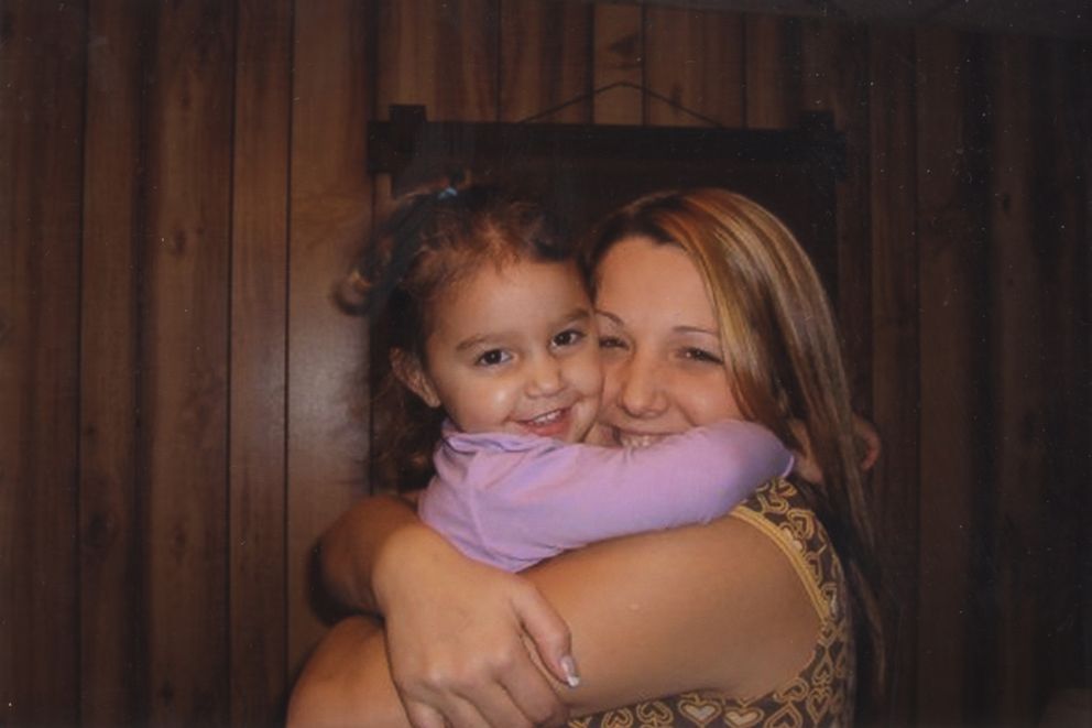 Kenzie Houk is seen here with one of her daughters in this undated family photo.