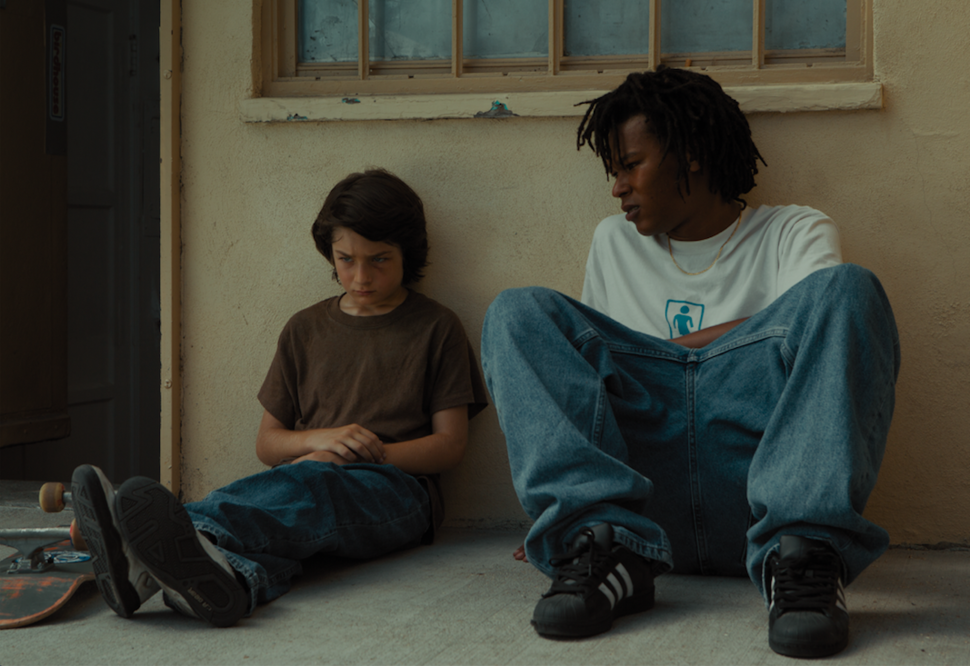 Stevie (Sunny Suljic) and Ray (Na-kel Smith) form a quiet bond over the course of "Mid90s."