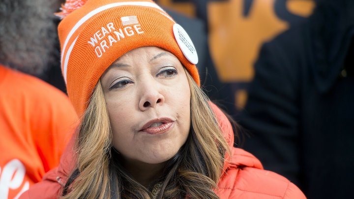 Lucy McBath is a first-time candidate running for Congress in Georgia.