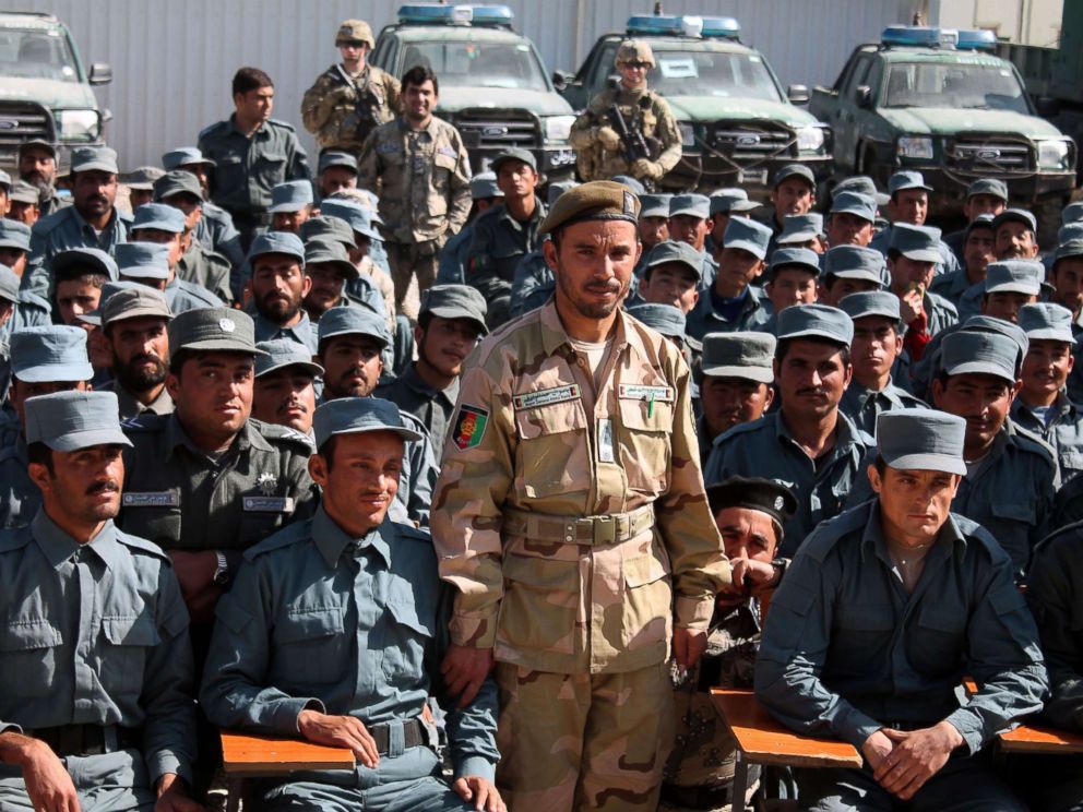PHOTO: In this Feb. 19, 2017 file photo, Afghan General Abdul Raziq, police chief of Kandahar, poses for a picture during a graduation ceremony at a police training center in Kandahar province. 