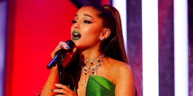 Ariana Grande said she is relying on music to get her through the difficult year.