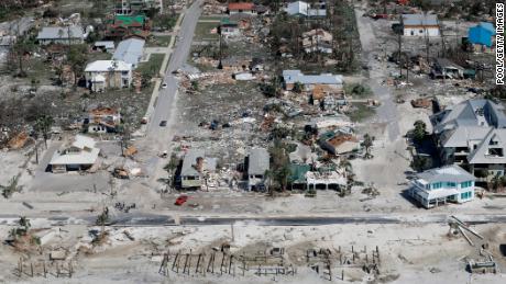 Mexico Beach was one of the hardest hit areas by Hurricane Michael.