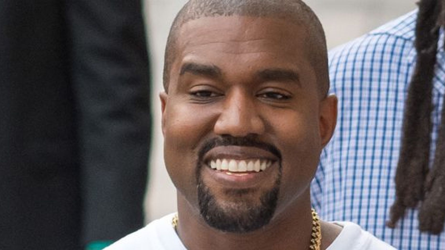 Kanye West celebrates his father eating cancer and overcoming fear by eating a plate of bugs.