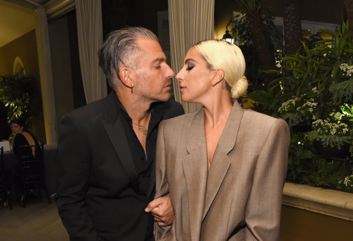 Christian Carino and Lady Gaga attend Elle&rsquo;s Annual Women in Hollywood Celebration on Monday.