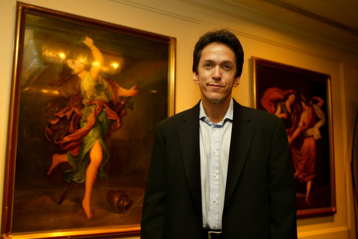 Mitch Albom, in Sydney in 2005 for the launch of "The Five People You Meet In Heaven."