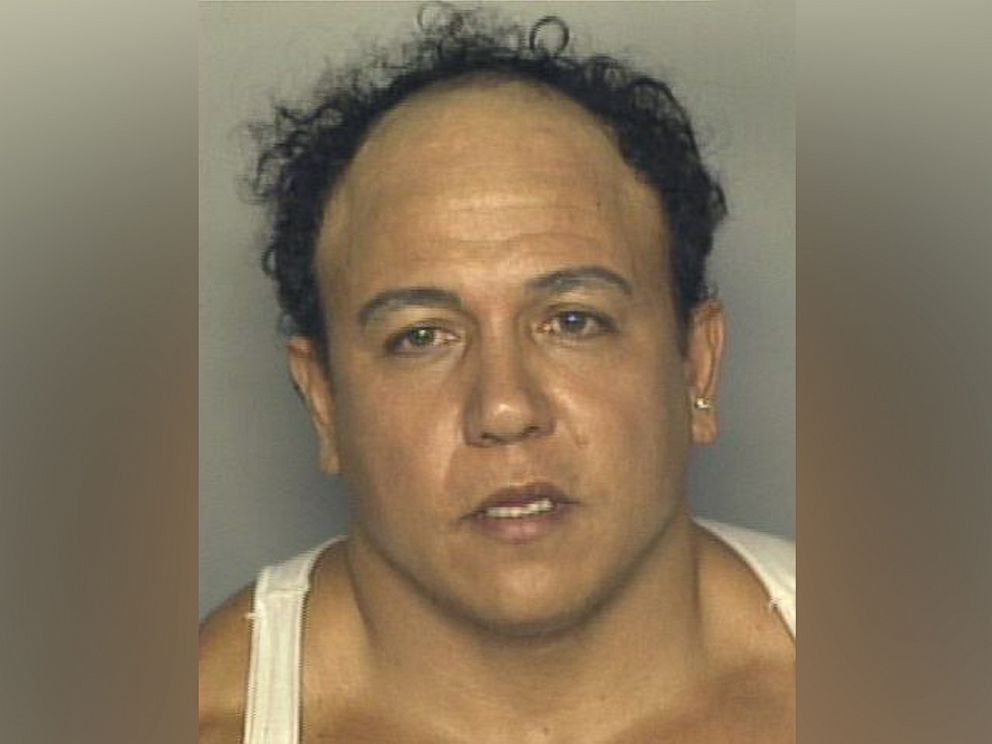 PHOTO: A 2002 booking photo of Cesar Sayoc, who was taken into custody on Oct. 26, 2018, in connection with a spate of suspicious packages and pipe bombs sent to prominent Democrats and critics of Donald Trump.
