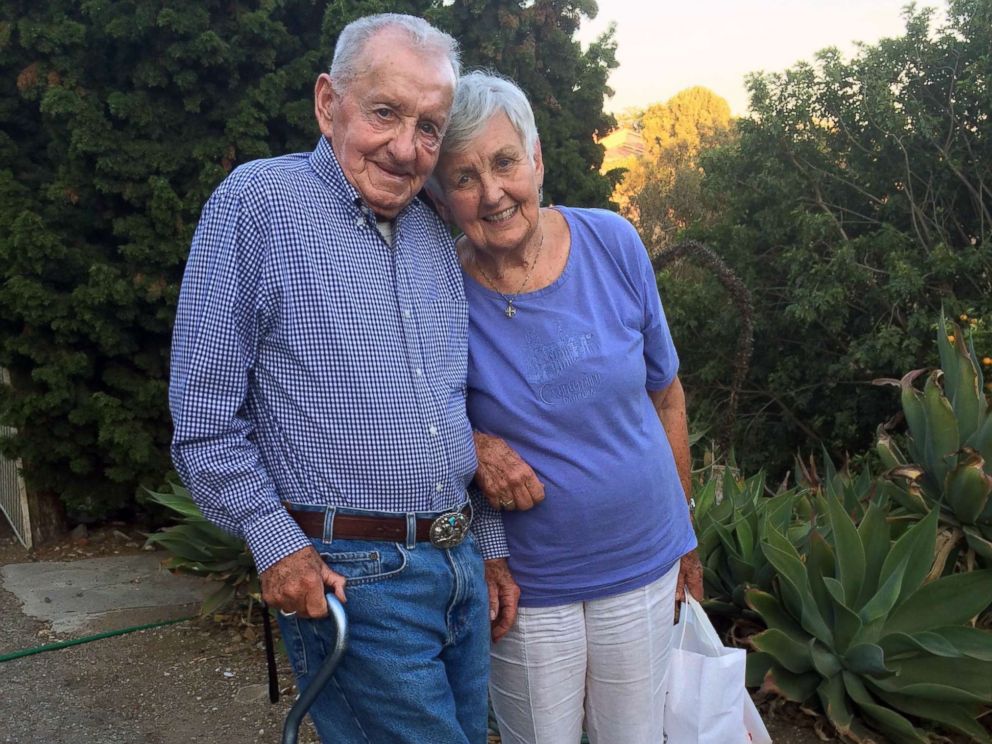 PHOTO: An undated photo of Marcella Shirk, 82, and her husband, James Shirk, 92, who lost their Malibu, Calif., home during the wildfires.
