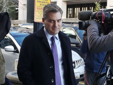 PHOTO: CNNs White House correspondent Jim Acosta arrives for a hearing at the U.S. District Court on Nov. 16, 2018 in Washington.