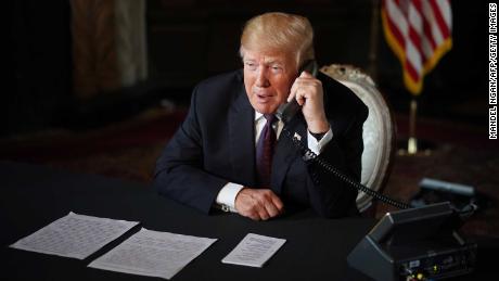 Trump politicizes Thanksgiving call with troops to attack migrants, judges