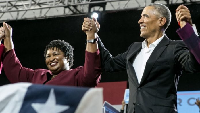 Stacey Abrams Barack Obama thegrio.com