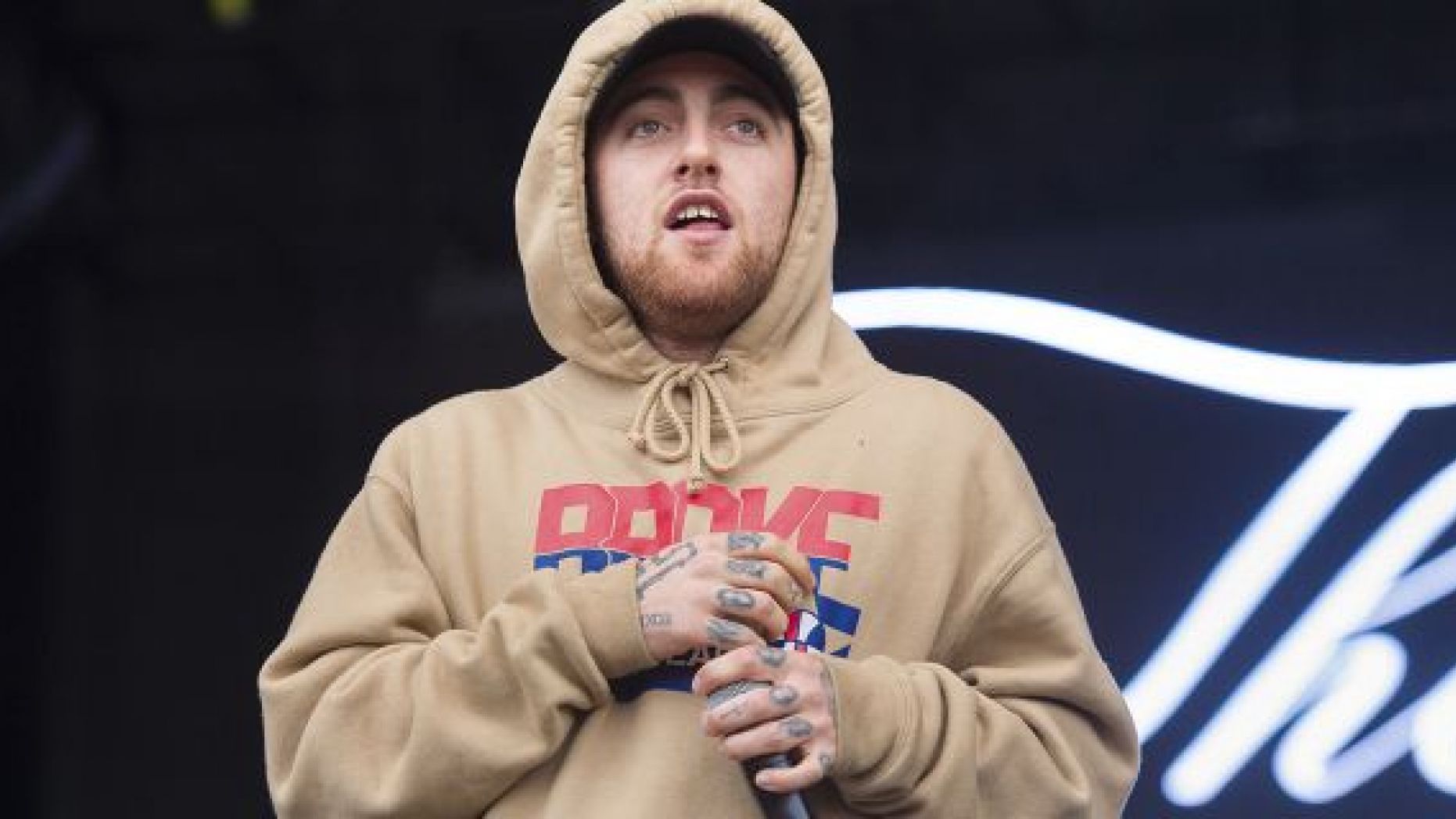 The late Mac Miller at the 2016 The Meadows Music and Arts Festivals at Citi Field in Flushing, New York.