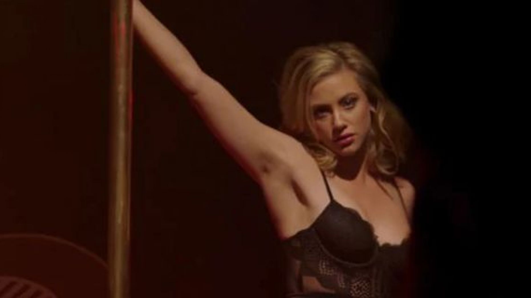 Lili Reinhart as her character Betty Cooper, in the show "Riverdale," talks about her controversial striptease scene in the show. 