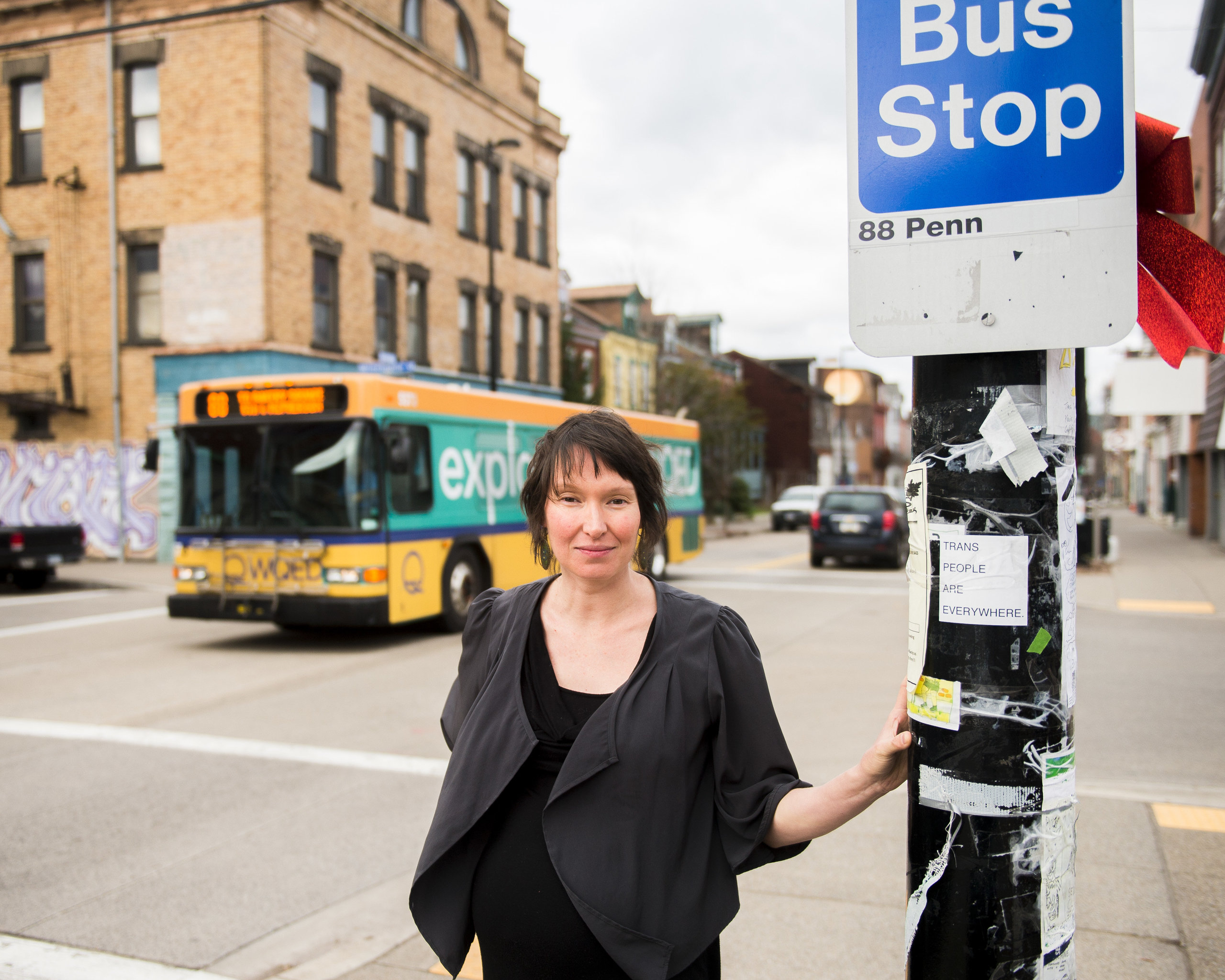 <i>﻿</i>Laura Wiens serves as director of Pittsburghers for Public Transit, whose board members include Green.